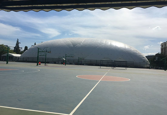 寧煤煤化工廠(chǎng)充氣膜項(xiàng)目建成